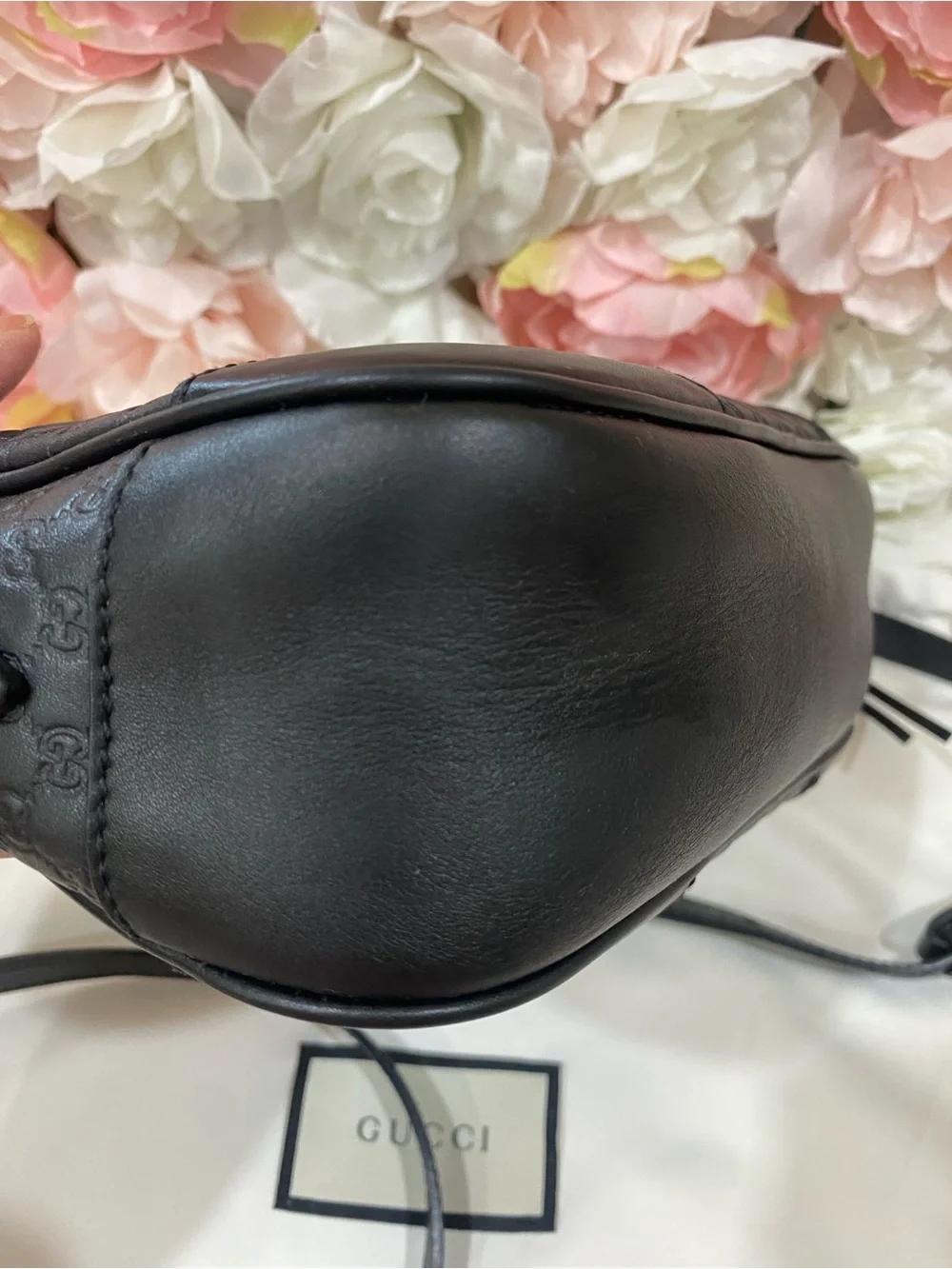 Gucci Microguccissima Mini Bree Messenger Bag